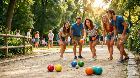 Découvrez 6 jeux de boules de couleur pour petits et grands